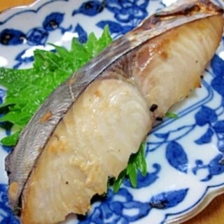 焼き魚の極意☆　「サワラ醤油麹漬」